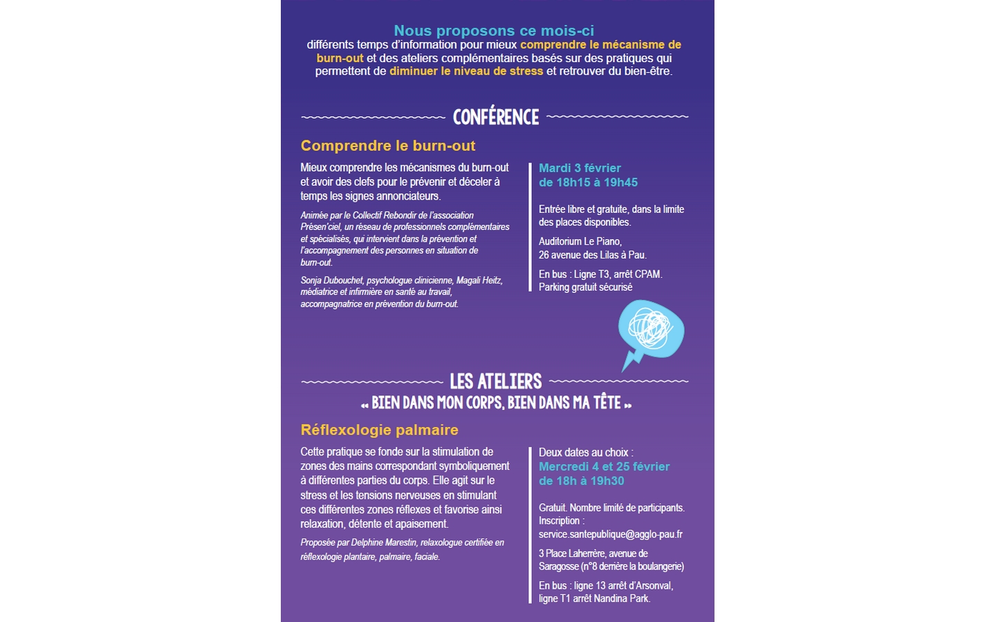 RDV santé - Les ateliers "Prendre du temps pour soi : relaxation et initiation à la sophrologie", Gelos - photo 3