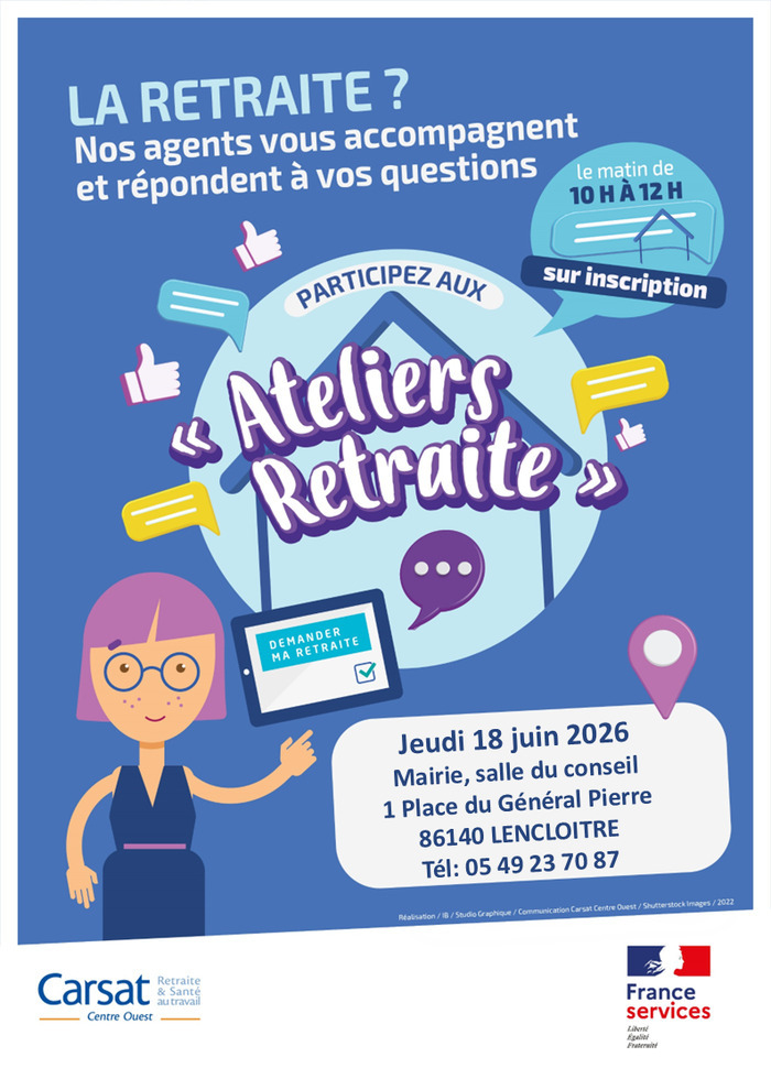 Atelier retraite — visuel événement