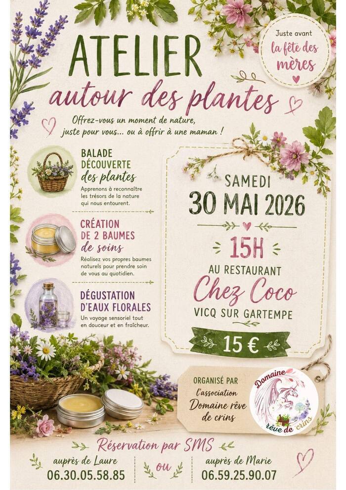 Atelier Autour des plantes