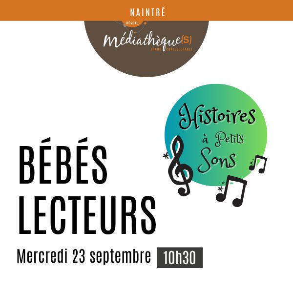 Histoires à petits sons : bébés lecteurs