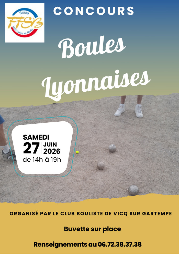 Concours de boules lyonnaises