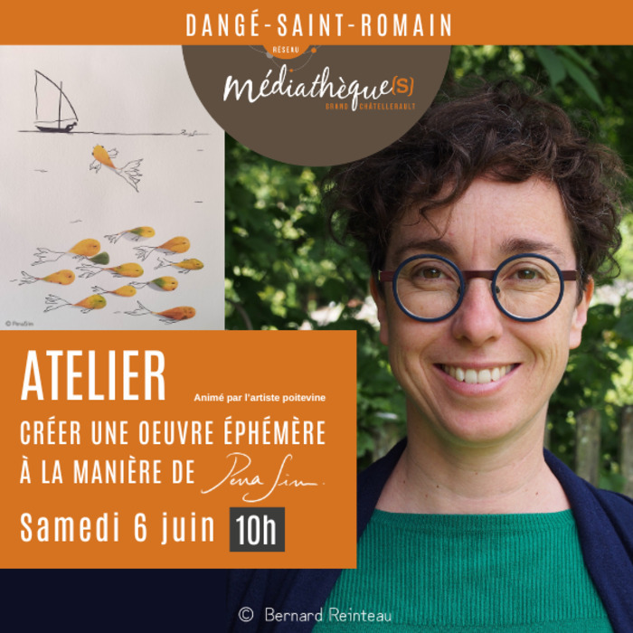 Créer une œuvre éphémère à la manière de Pena Sim — visuel événement