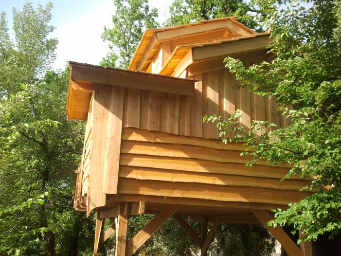 Cabanes perchées dans les arbres, Saint-Antoine-de-Breuilh - photo 6