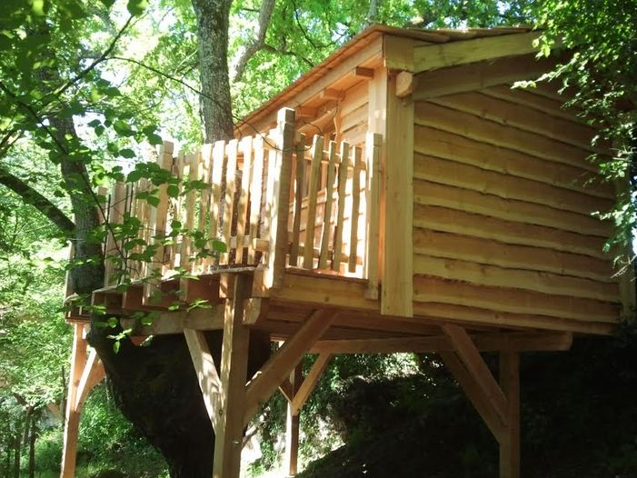 Cabanes perchées dans les arbres, Saint-Antoine-de-Breuilh - photo 5