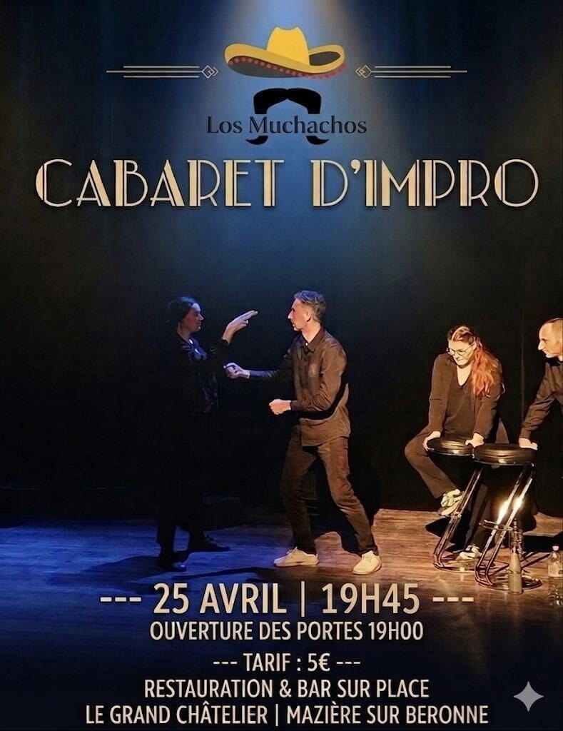 Cabaret d'impro — visuel événement