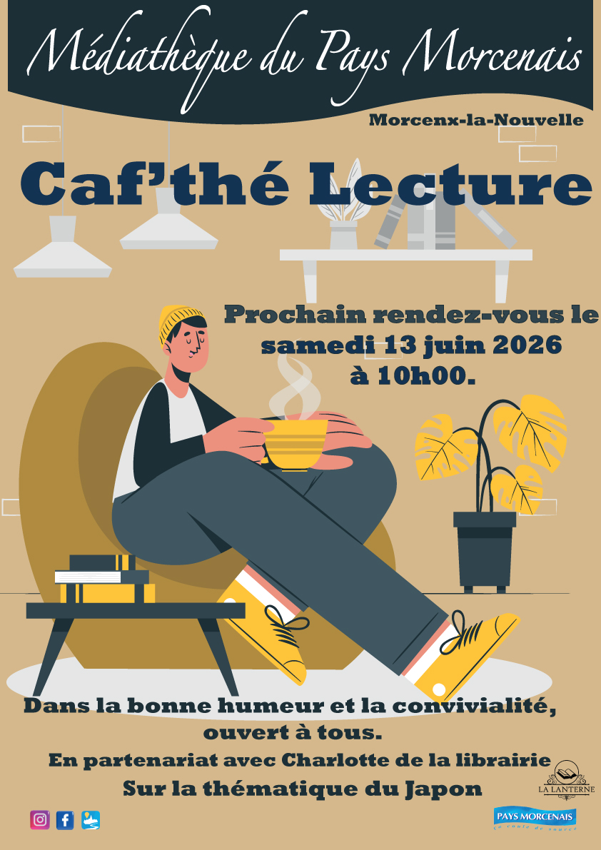 Caf' thé Lecture — visuel événement
