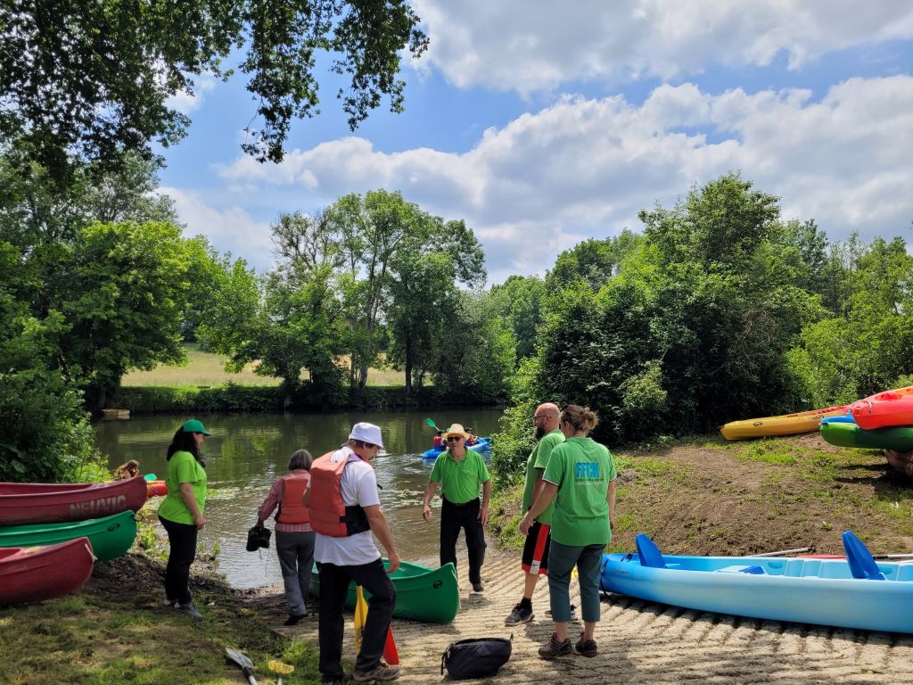 Cale de mise à l'eau de Douzillac