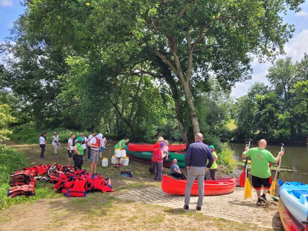 Cale de mise à l'eau de Douzillac