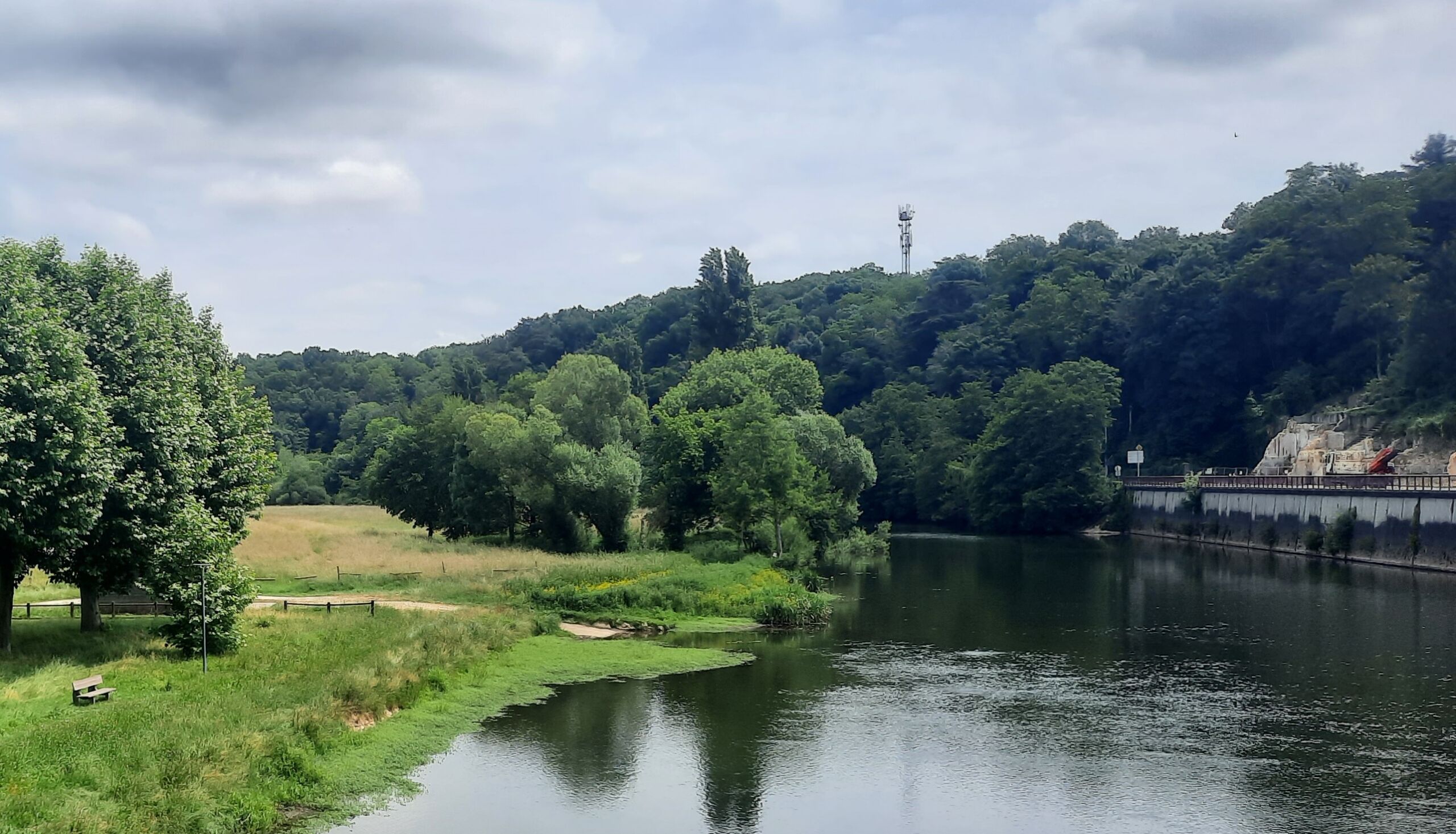 Cale de mise à l'eau de Saint-Front-de-Pradoux/Mussidan