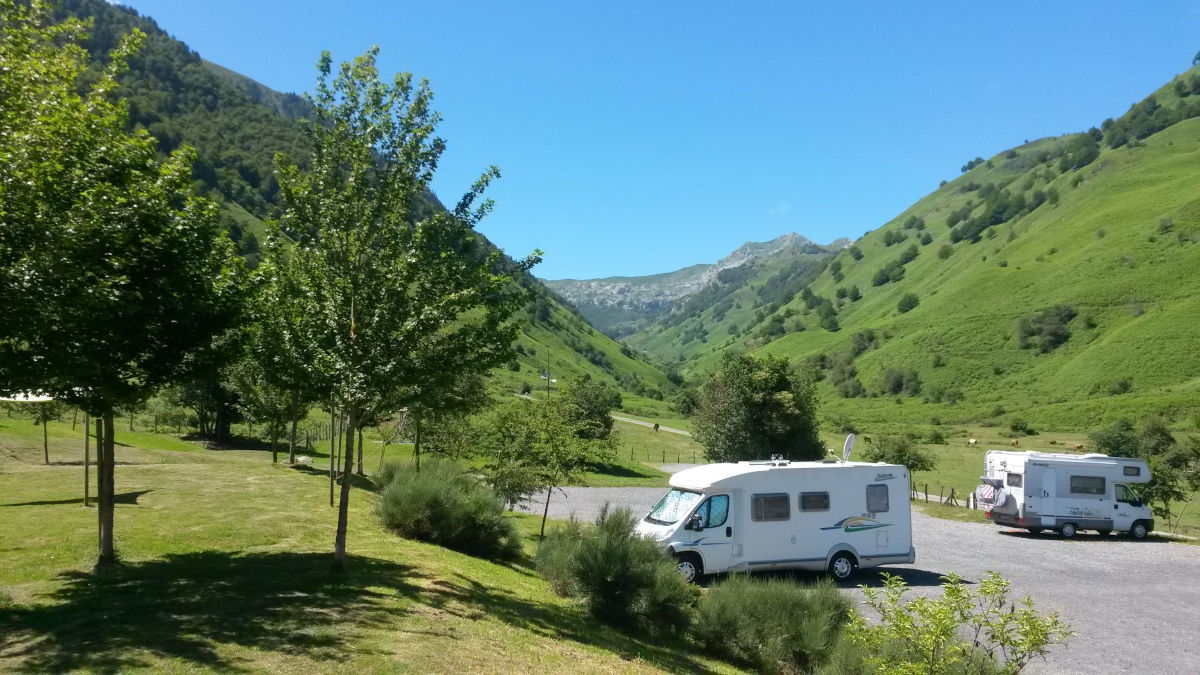 Aire de camping-cars de Lhers