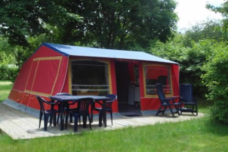 Tente Rétro Caroline du Sud (Camping La Perle)