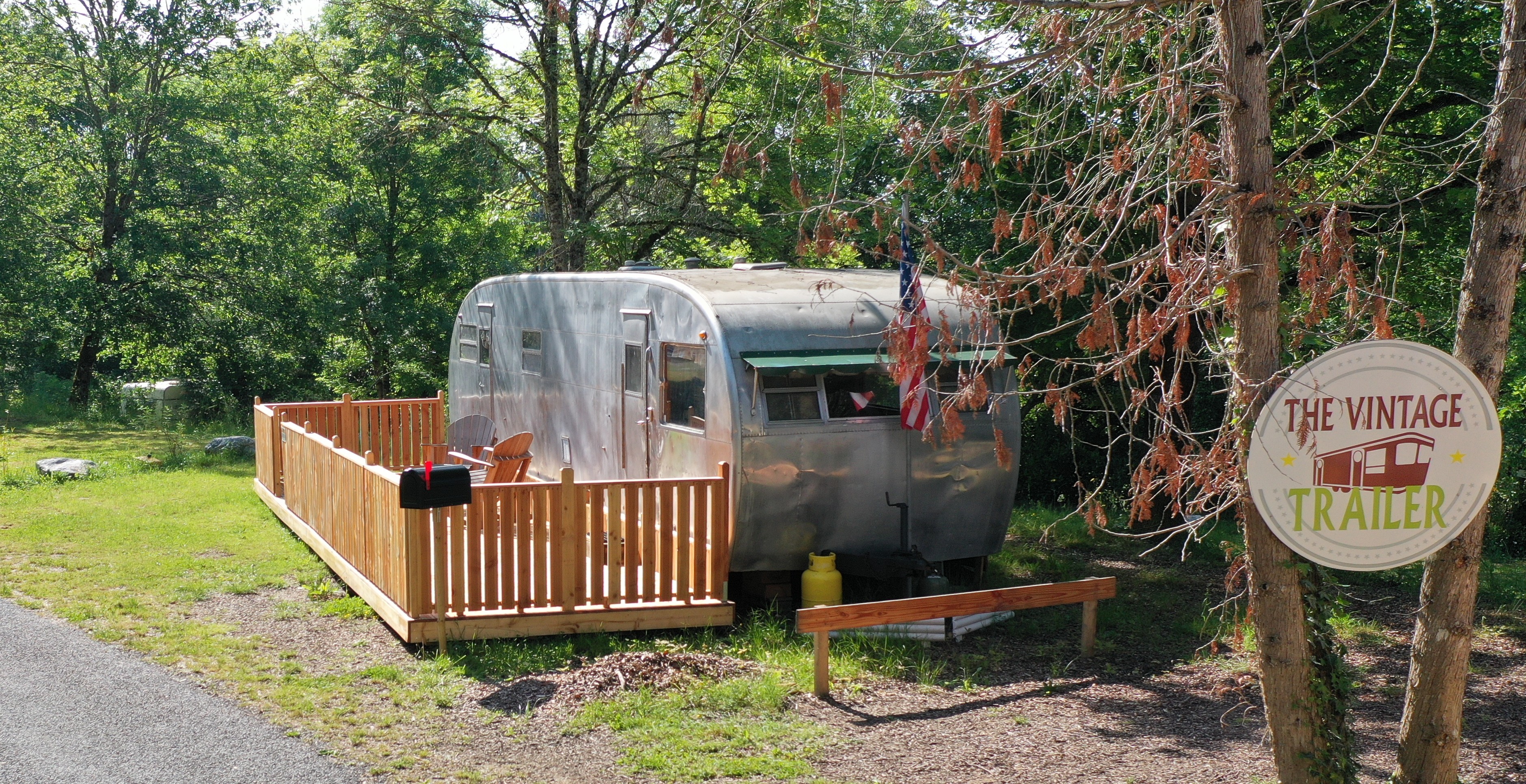 Caravane Hollywood (Camping La Perle), Saint-Médard-la-Rochette - photo 7