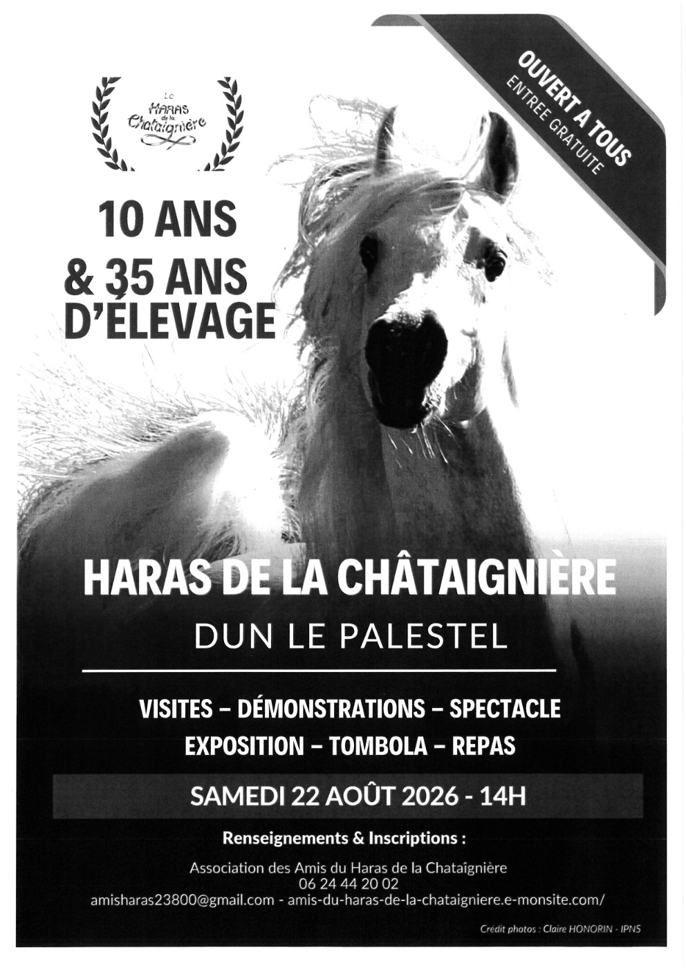 Journée  Haras de la Chataignière et repas, Dun-le-Palestel - photo 2