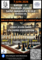 Tournoi d'échecs — visuel événement
