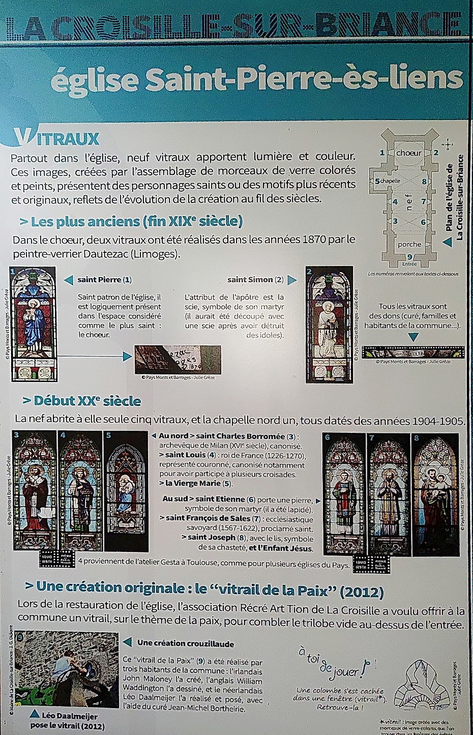 Eglise Saint Pierre, La Croisille-sur-Briance - photo 3