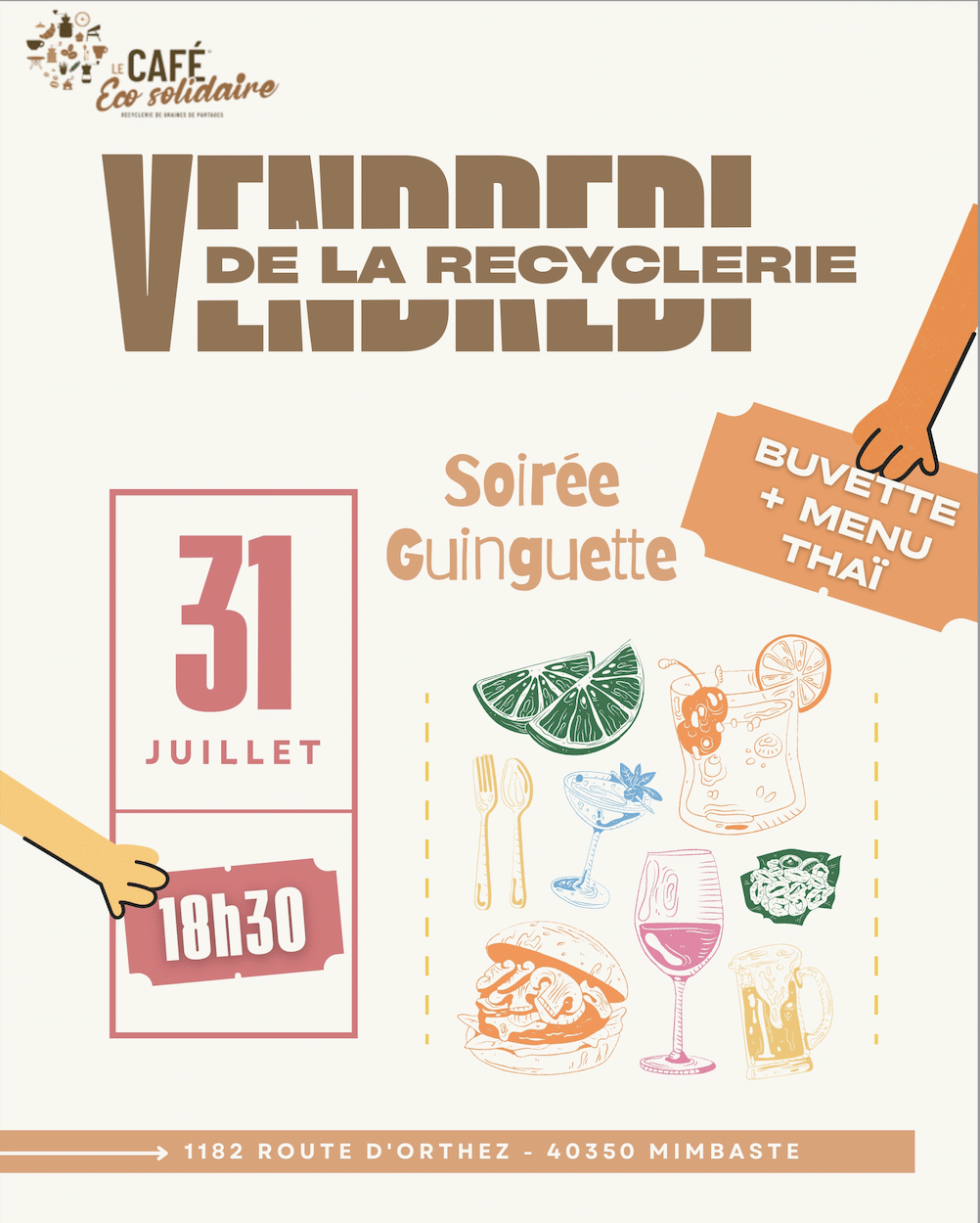 Vendredi de la Recyclerie – Soirée guinguette