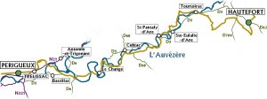 Dans la roue de Lawrence d'Arabie Etape 3 Périgueux-Hautefort
