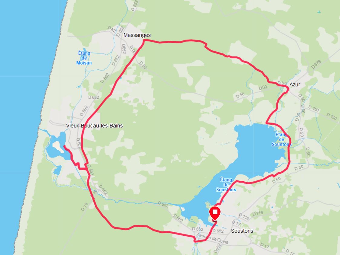 Boucle à vélo Soustons - Azur - Messanges - Vieux-Boucau, Soustons - photo 5