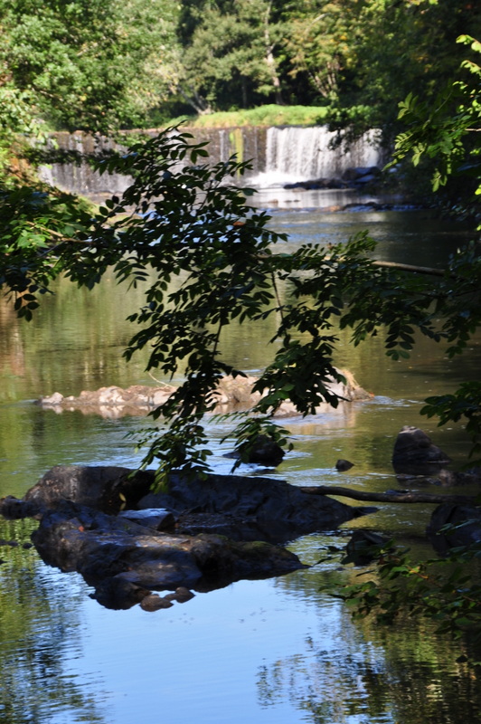 Les gorges de l'Auvézère, Tourtoirac