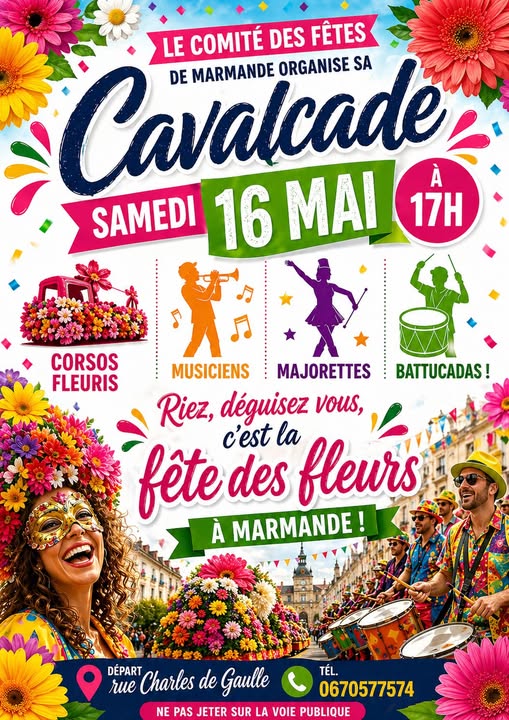 Cavalcade Marmande — visuel événement