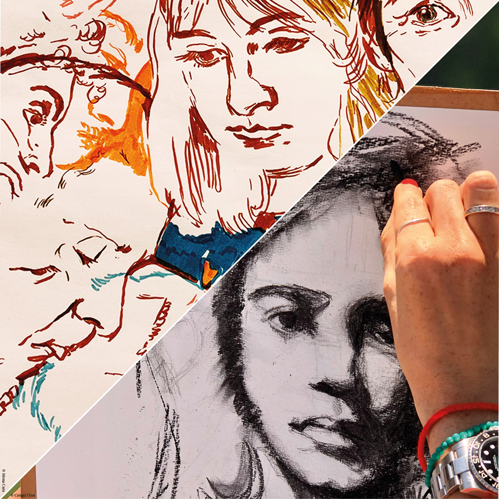 PARCC-Atelier "Portraits en mouvement" avec Cengiz Özer