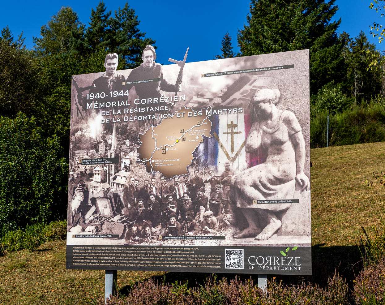 Mémorial Corrézien de la Résistance, de la Déportation et des Martyrs, Vitrac-sur-Montane - photo 2