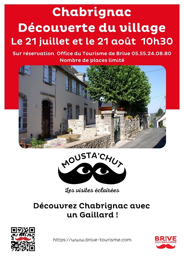 MOUSTA'CHUT : visite de Chabrignac — visuel événement