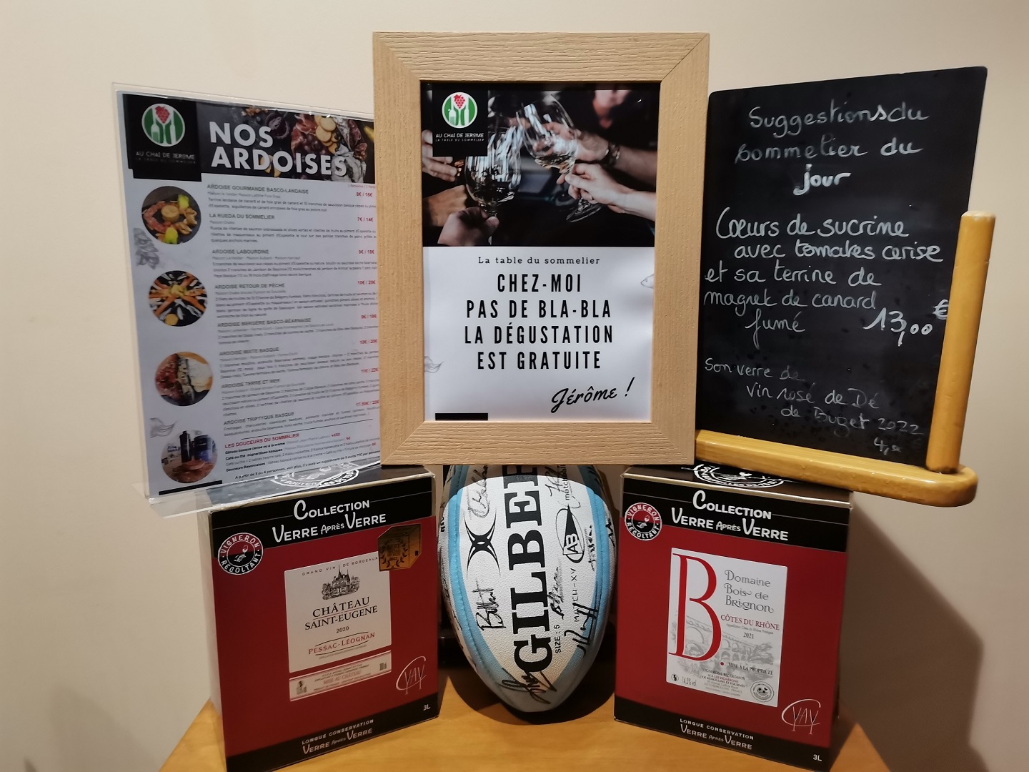 Au chai de Jérôme - La table du sommelier - photo 2