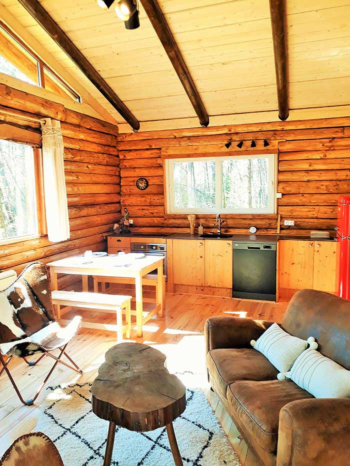 Chalet en rondins avec spa en pleine nature, Les Farges - photo 7