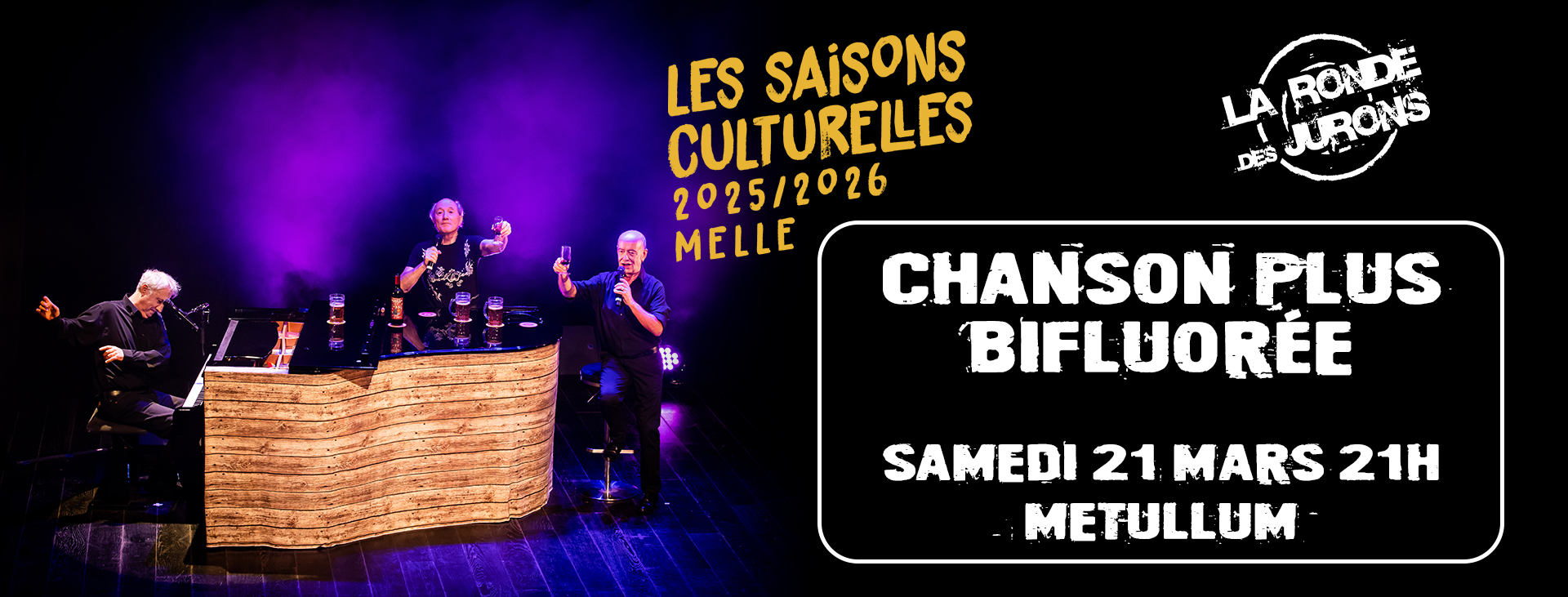 CHANSON PLUS BIFLUORÉE - AU REVOIR ET MERCI