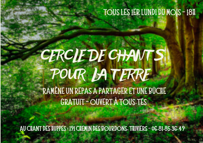 Cercle de chants par la Terre — visuel événement