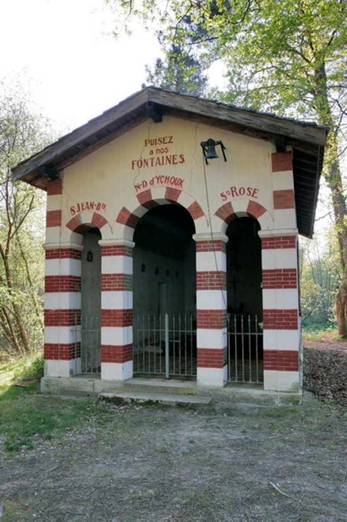 Le circuit des fontaines à Ychoux
