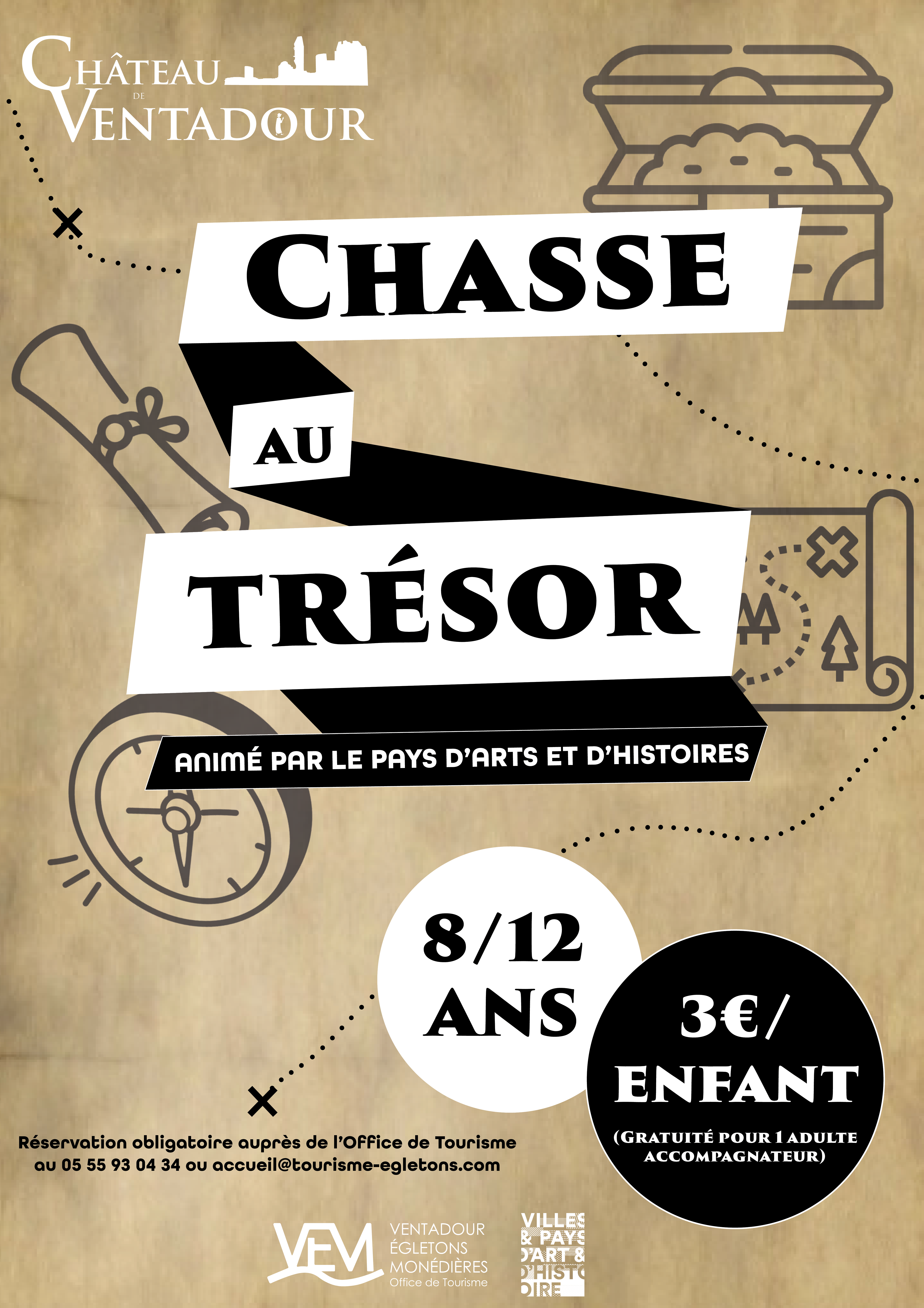 A la recherche du trésor au Château de Ventadour, Moustier-Ventadour - photo 2