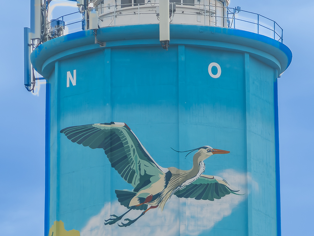 Le château d’eau d’Audenge, un géant aux secrets bien gardés