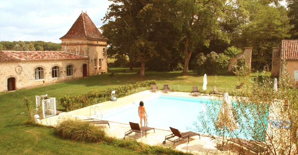 Camping naturiste Château Guiton