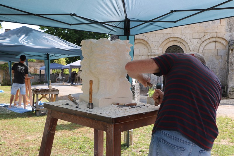 28ème édition des Chevalets de Saint-Pardoux-de-Mareuil : Concours de peinture & sculpture, Mareuil en Périgord - photo 2