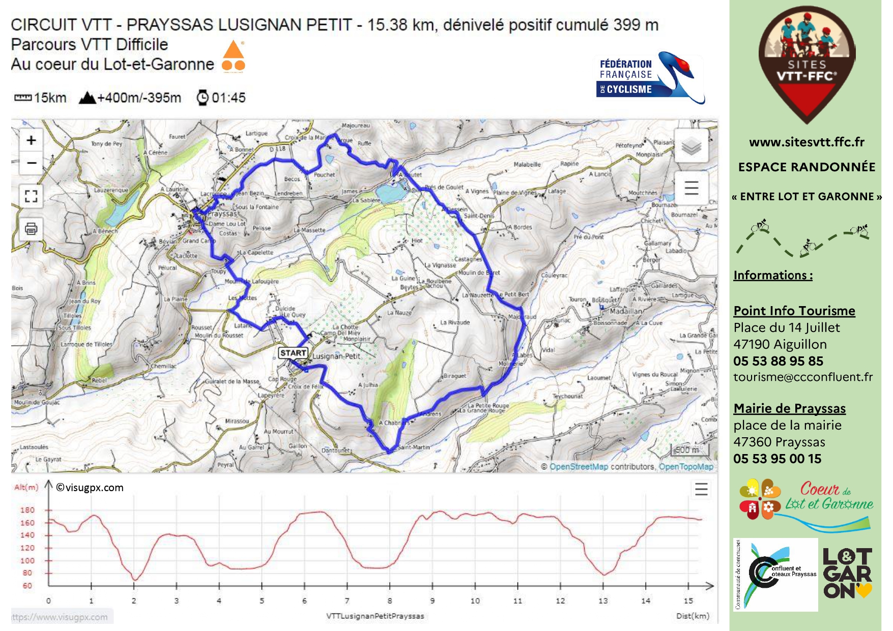 Circuit VTT n°4 - Lusignan-Petit, Lusignan-Petit - photo 6