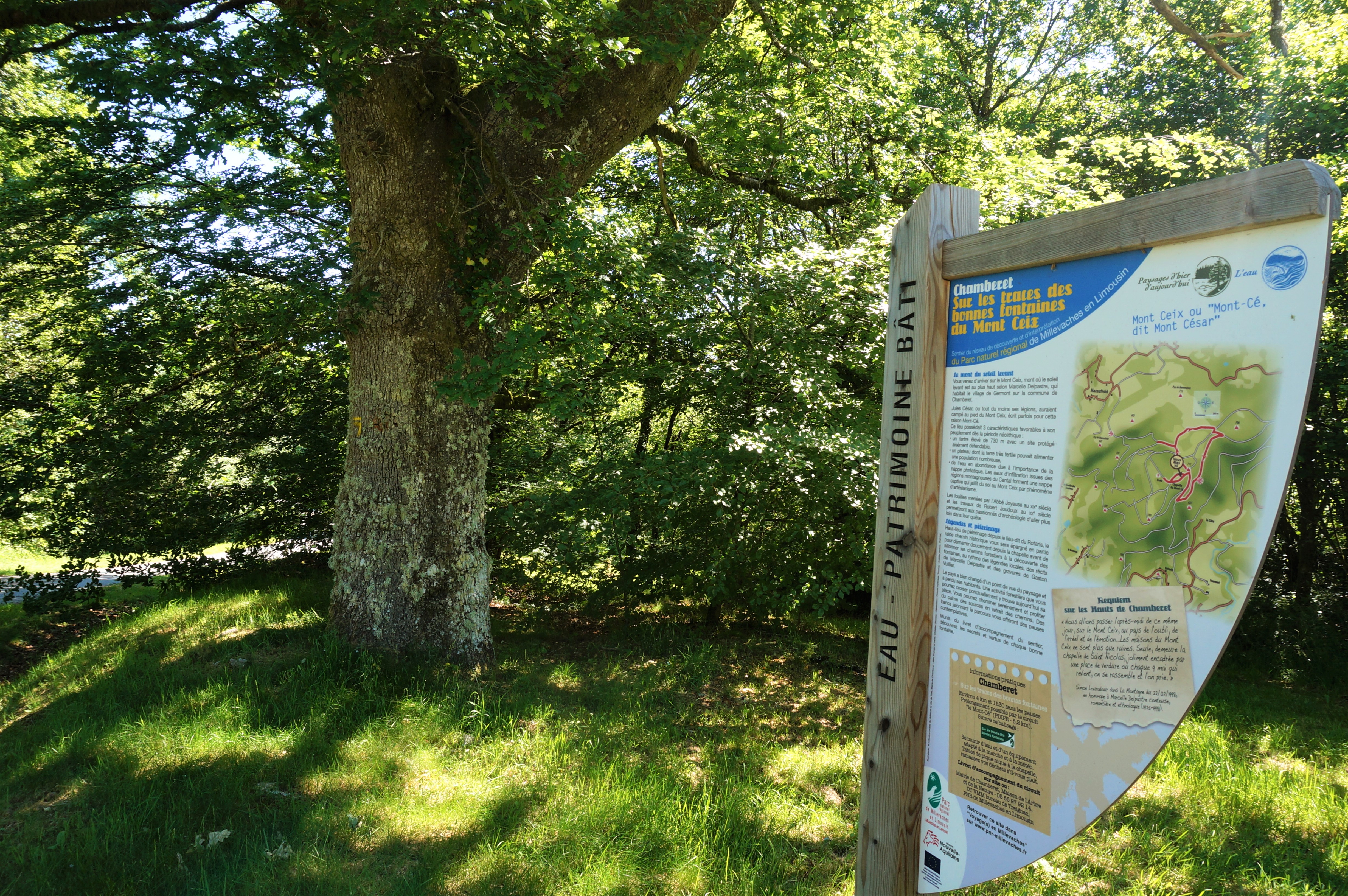 Sur les traces des Bonnes Fontaines du Mont Ceix