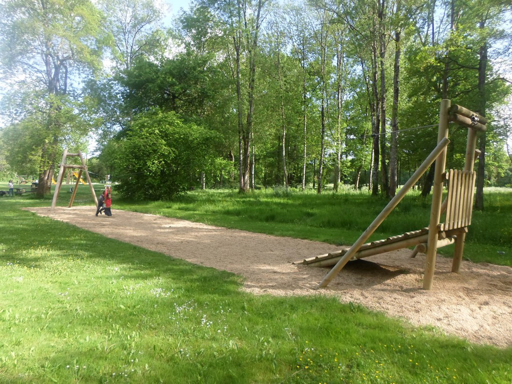 Aire de loisirs "La Plage" et Ile Foin, Civray