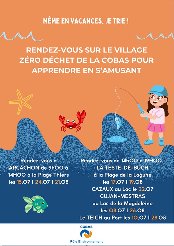 Animation : Même en vacances je tri !