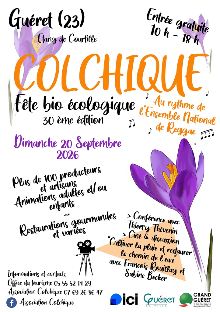 Fête bio écologique Colchique