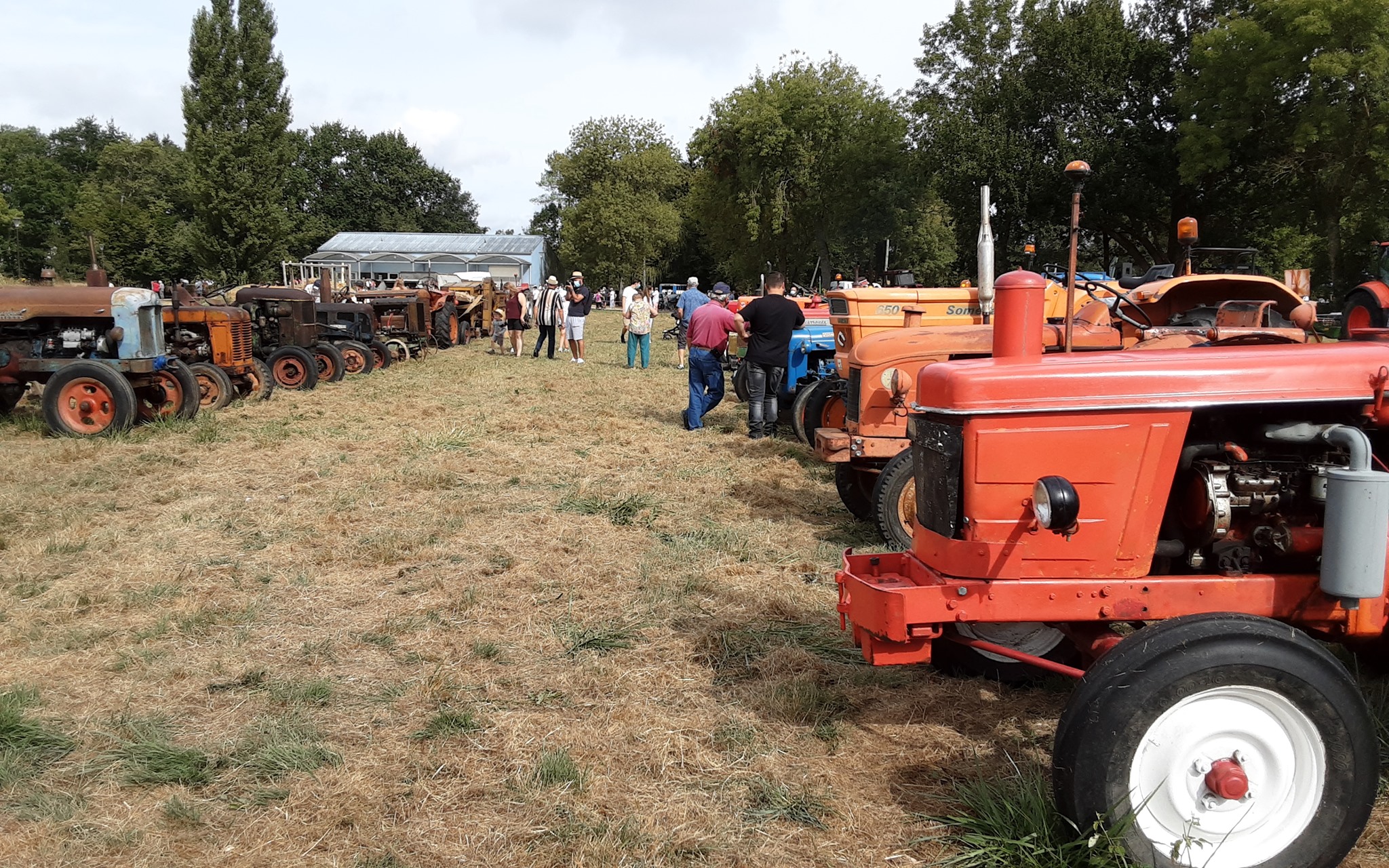 Randonnée de tracteurs anciens — visuel événement