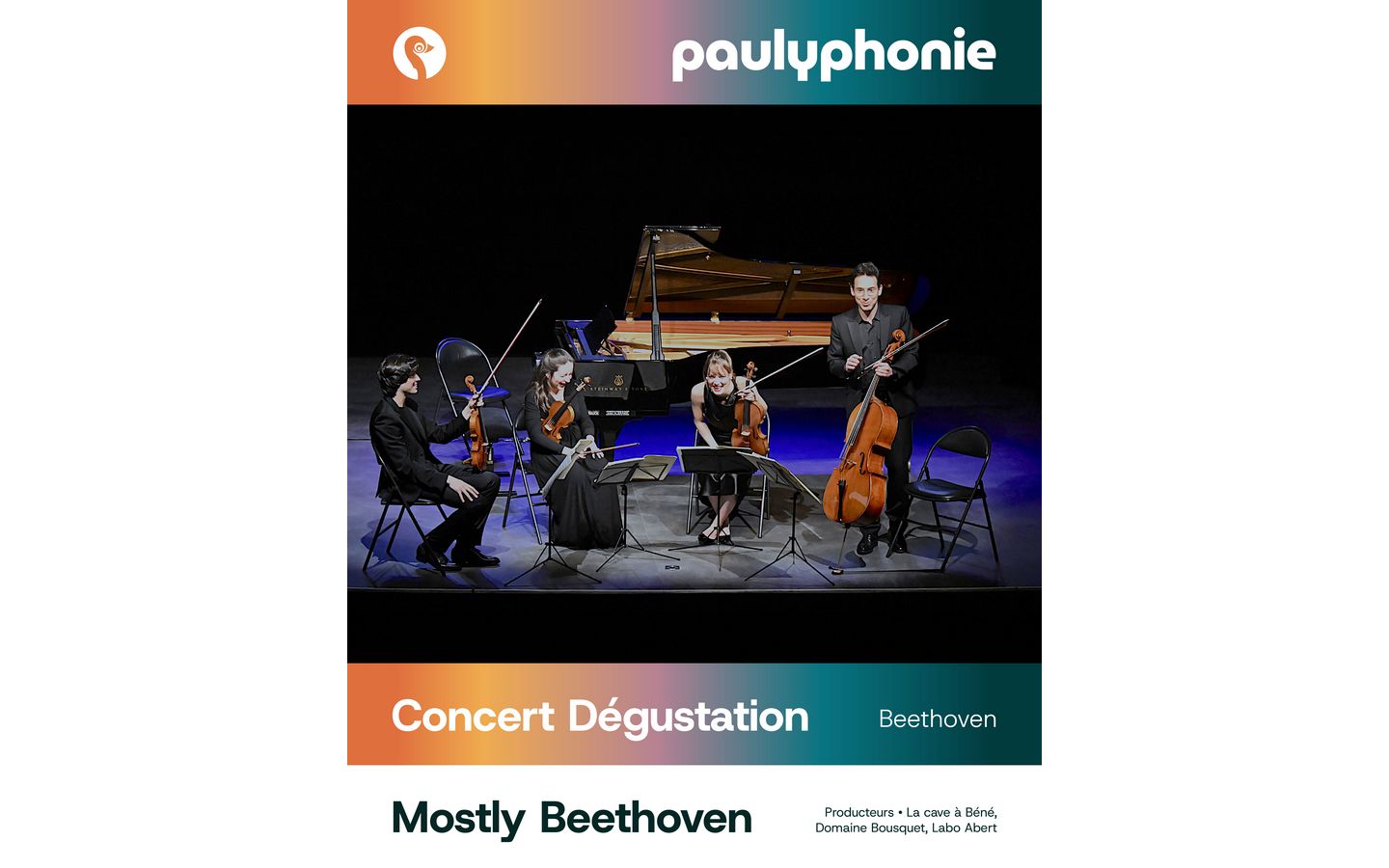 Festival Paulyphonie - Mostly Beethoveen (concert dégustation)