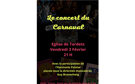 Concert du carnaval de l'Harmonie paloise Concert du carnaval de l'Harmonie paloise