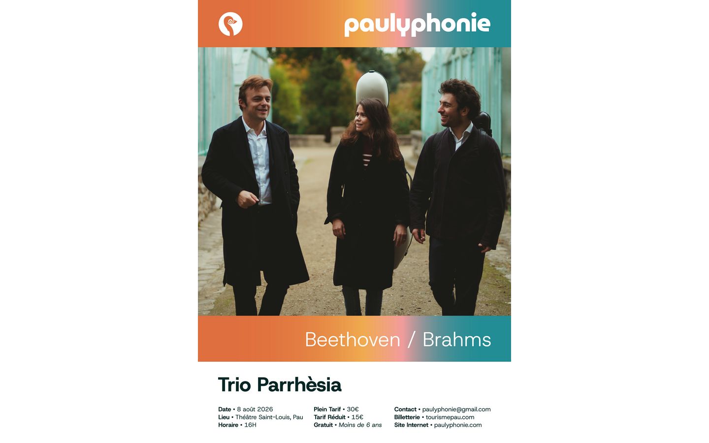 Festival Paulyphonie - Concert Beethoven /Brahms