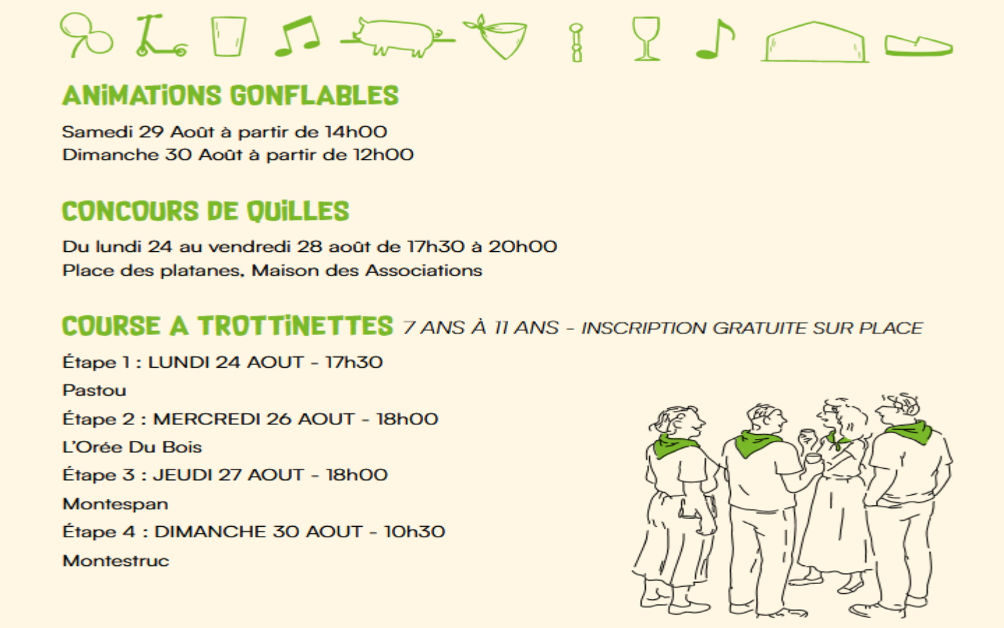 Animations de la Gargale en fête