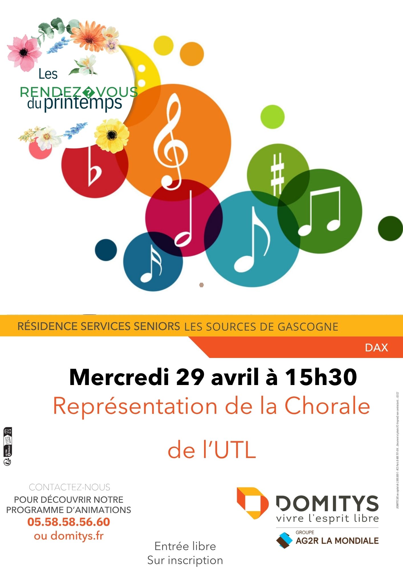 Représentation Chorale — visuel événement