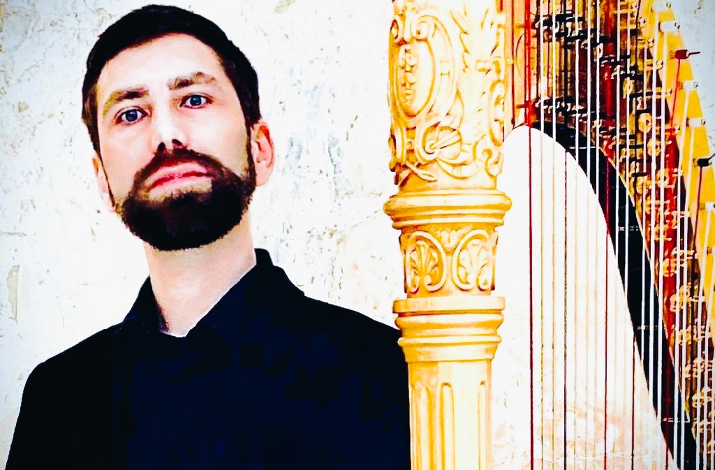 Arcades Musiques | Récital du harpiste Matthieu MARTIN "Du style classique au romantisme" — visuel événement