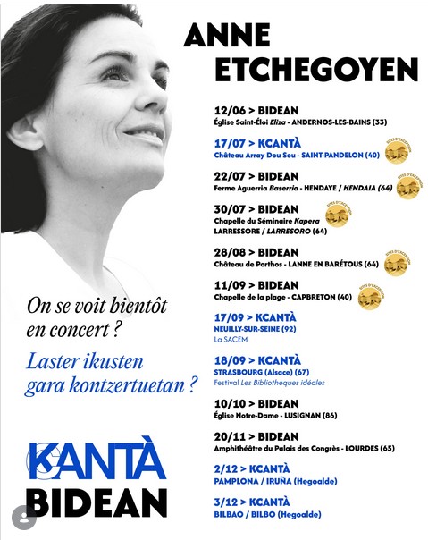 Concert - Anne Etchegoyen — visuel événement