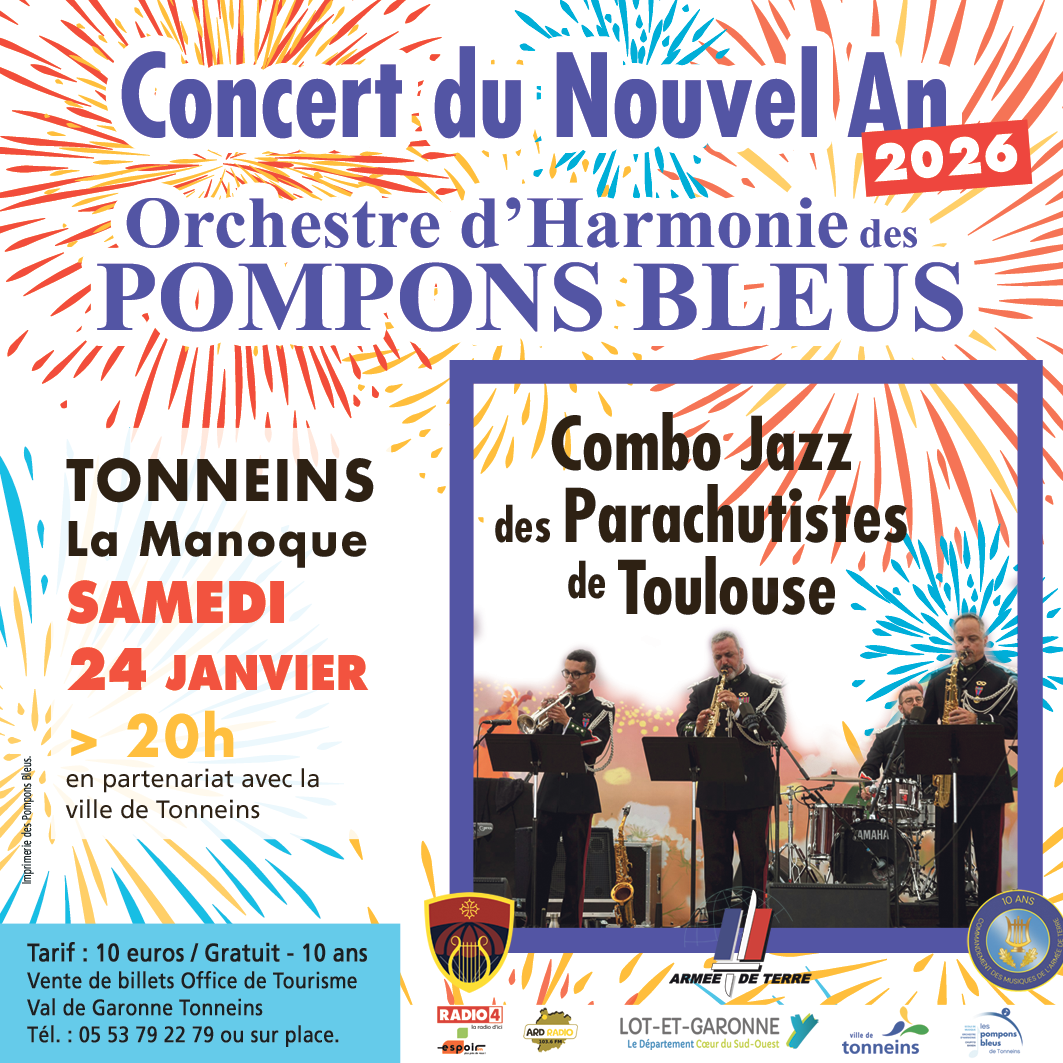 Concert du Nouvel An des Pompons Bleus
